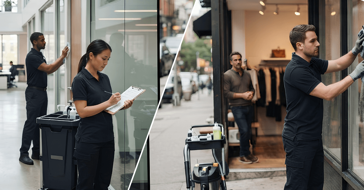 Contract Cleaning vs Commercial Cleaning What's the Difference 